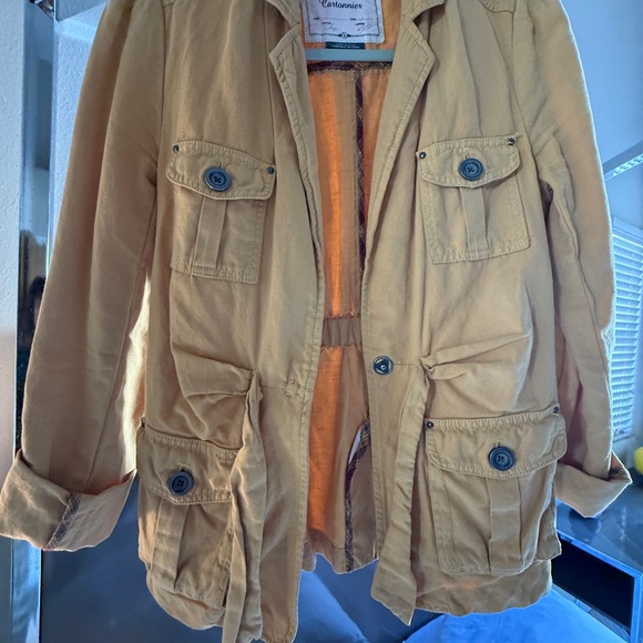 Cartonnier Jackets & Blazers - Anthropologie gang — Cartonnier Mustard Yellow Jacket